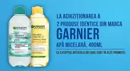 Mega Image Garnier apă micelară Ofertă