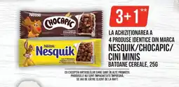 Mega Image Nesquik/Chocapic Cini Minis Ofertă