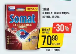Mega Image Somat detergent pentru mașina de vase, 42 caps. Ofertă