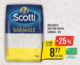 Mega Image Scotti orez calitatea 1 sarmale Ofertă