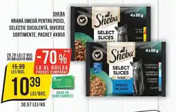 Mega Image Sheba hrană umedă pentru pisici Ofertă