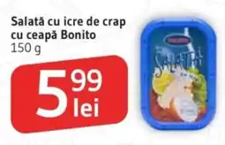 Supeco Bonito salată cu icre de crap cu ceapă Ofertă