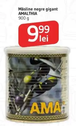 Supeco Amalthia măsline negre gigant Ofertă