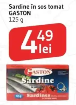 Supeco Gaston sardine în sos tomat Ofertă