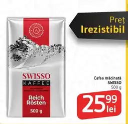 Supeco Cafea măcinată Swisso Ofertă
