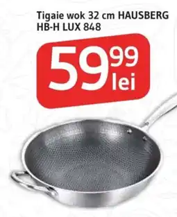 Supeco Tigaie wok Hausberg HB-H LUX 848 Ofertă