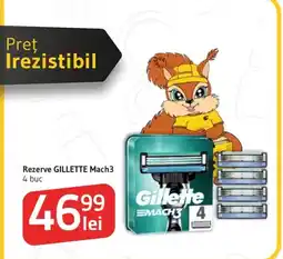 Supeco Gillette mach3 Ofertă