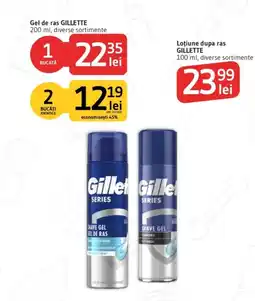 Supeco Gillette series gel de ras Ofertă