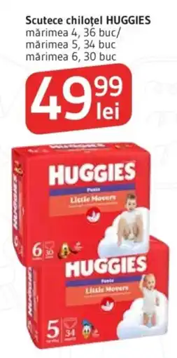 Supeco Huggies scutece chiloțel Ofertă