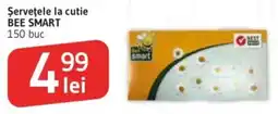 Supeco Bee Smart servetele la cutie Ofertă
