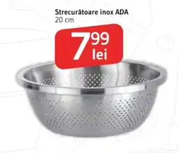 Supeco Ada strecuratoare inox Ofertă