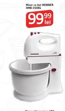 Supeco Heinner mixer cu bol HMB-350BG Ofertă