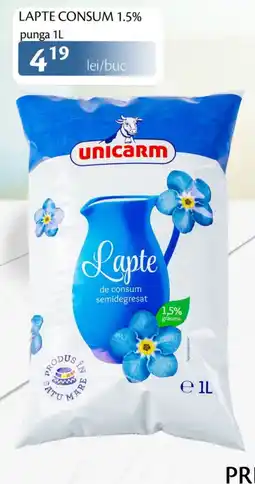 Unicarm Unicarm Lapte de consum 1.5% Ofertă
