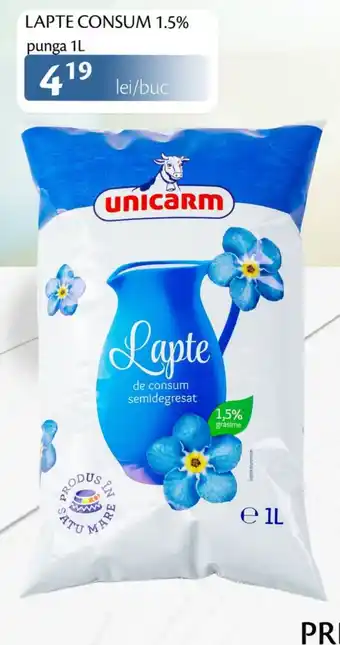 Unicarm Lapte de consum 1.5%