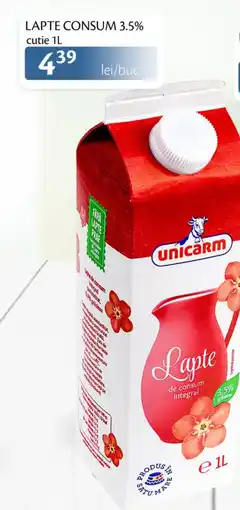 Unicarm Unicarm Lapte consum 3.5% Ofertă