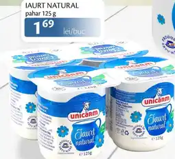 Unicarm Unicarm Iaurt natural pahar Ofertă
