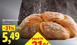 Lidl Pâine împletită pe vatră Ofertă