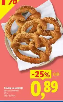 Lidl Covrig cu semințe Ofertă
