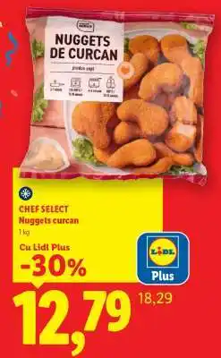 Lidl CHEF SELECT Nuggets curcan Ofertă