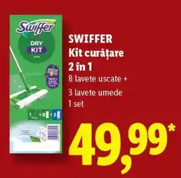 Lidl Swiffer Kit curățare 2 în 1 Ofertă