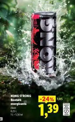 Lidl Kong Strong Băutură energizantă Ofertă