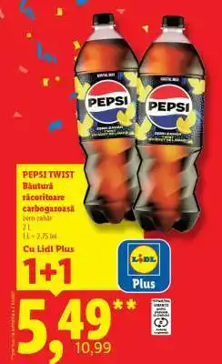 Lidl PEPSI TWIST Ofertă