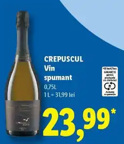 Lidl CREPUSCUL Vin spumant Ofertă