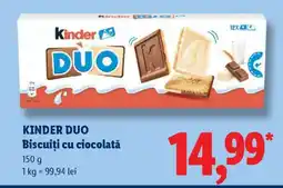 Lidl KINDER DUO Ofertă