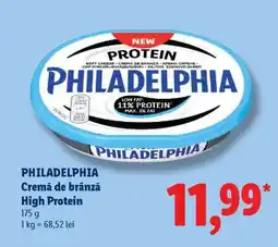 Lidl Philadelphia Cremă de brânză High Protein Ofertă