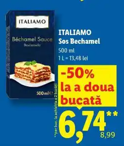Lidl ITALIAMO Sos Bechamel Ofertă