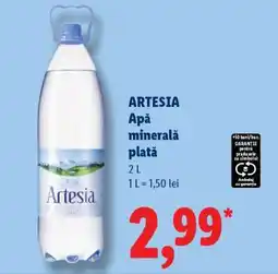 Lidl ARTESIA Apă minerală plată Ofertă