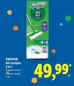 Lidl Swiffer Kit curățare 2 în 1 Ofertă