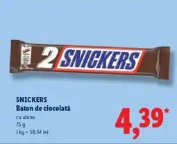 Lidl SNICKERS Baton de ciocolată Ofertă