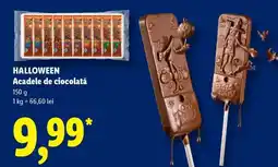 Lidl HALLOWEEN Acadele de ciocolată Ofertă