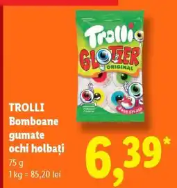 Lidl TROLLI Bomboane gumate ochi holbați Ofertă