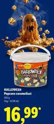 Lidl HALLOWEEN Popcorn caramelizat Ofertă