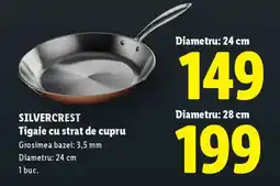 Lidl SILVERCREST Tigaie cu strat de cupru Ofertă