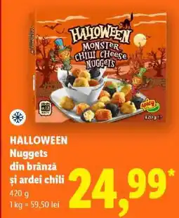 Lidl HALLOWEEN Nuggets din brânză și ardei chili Ofertă