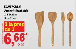 Lidl SILVERCREST Ustensile bucătărie, din acacia Ofertă