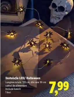 Lidl Instalație LED/ Halloween Ofertă