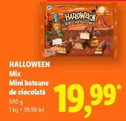 Lidl HALLOWEEN Mix Mimi batoane de ciocolată Ofertă