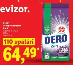 Lidl DERO Detergent automat 2 în 1 Ofertă