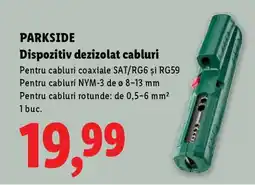 Lidl PARKSIDE Dispozitiv dezizolat cabluri Ofertă