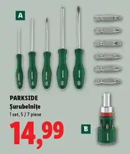 Lidl Parkside Șurubelnițe Ofertă