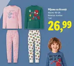 Lidl Pijama cu licență Ofertă