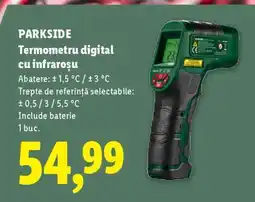 Lidl Parkside Termometru digital cu infraroșu Ofertă