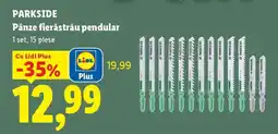 Lidl PARKSIDE Pânze fierăstrău pendular Ofertă