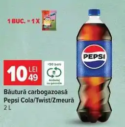 Carrefour Băutură carbogazoasă Pepsi Cola/Twist/Zmeură 2L Ofertă
