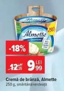 Carrefour Cremă de brânză Almette Ofertă
