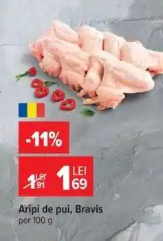 Carrefour Aripi de pui, Bravis Ofertă